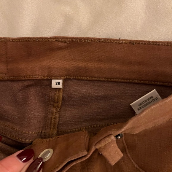 Pistola Coated Leather Flare Jeans - Picture 5 of 8